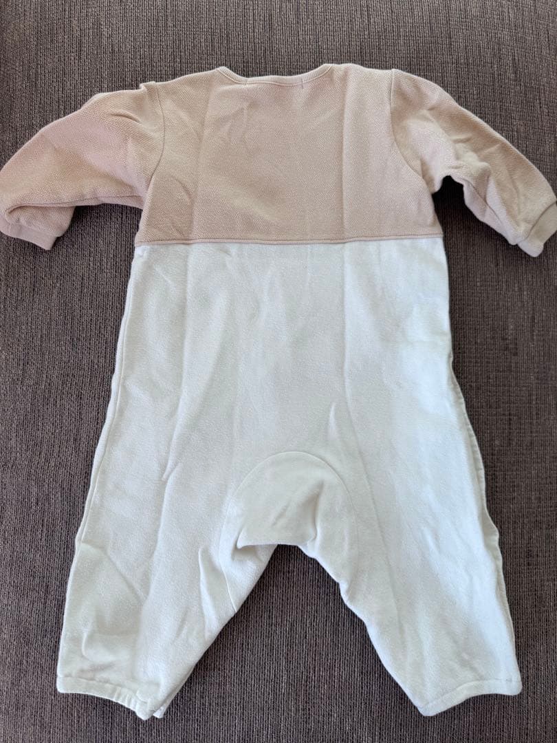 familiar ロンパース　花柄