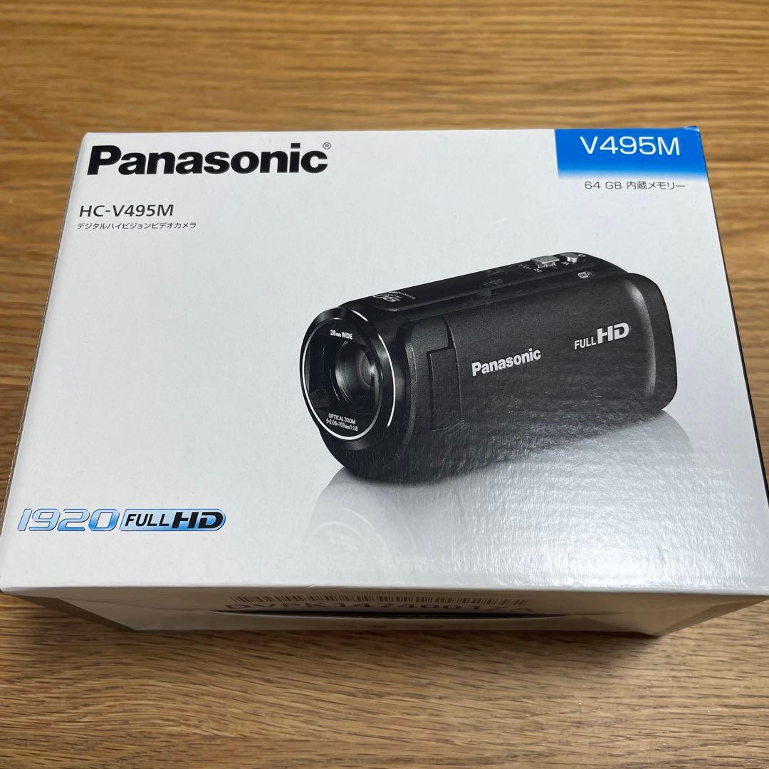 パナソニック　HC-V495M 展示美品　ビデオカメラ
