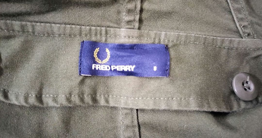 FRED PERRY フレッドペリー ライナー付きモッズコート ファーフード8