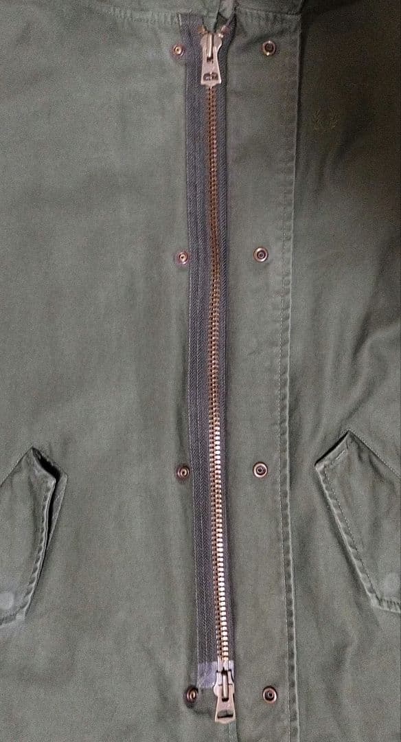 FRED PERRY フレッドペリー ライナー付きモッズコート ファーフード8