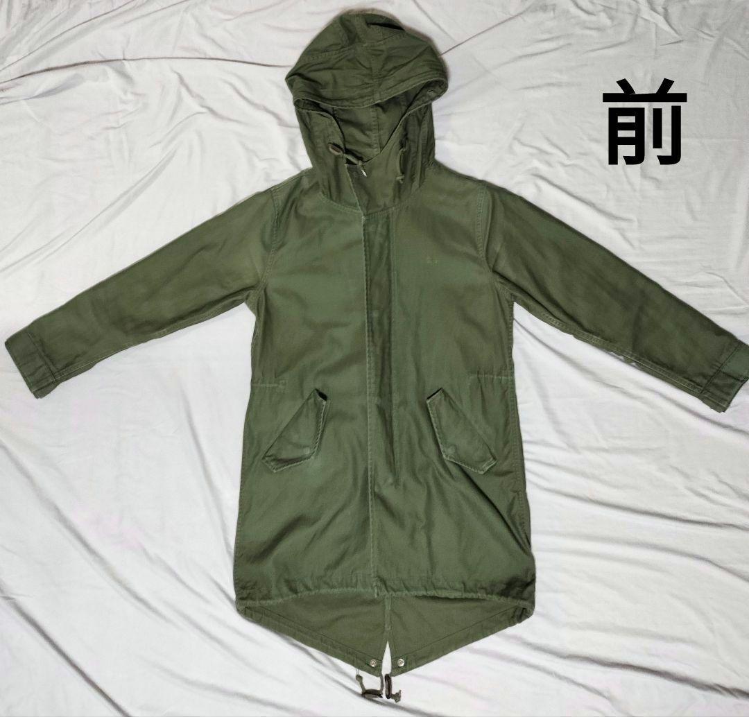 FRED PERRY フレッドペリー ライナー付きモッズコート ファーフード8