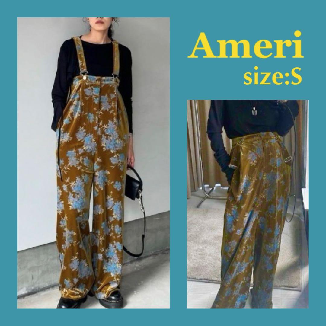 ★chihiroさま専用/FLOWER PRINT VELOUR PANTS