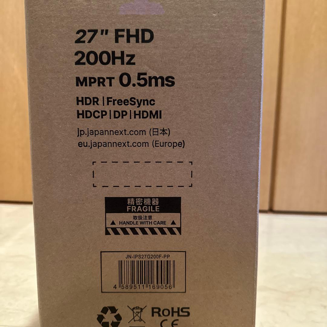 ★送料込み★JAPANNEXT 27インチ ゲーミングモニター