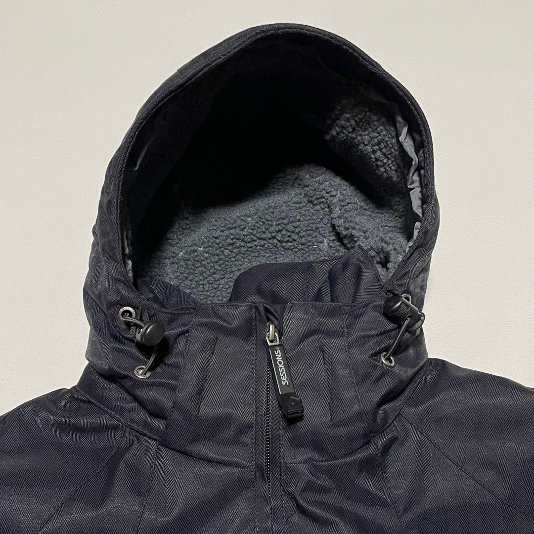 極美品 SESSIONS セットアップ スキー スノボウェア 上下 セッションズ