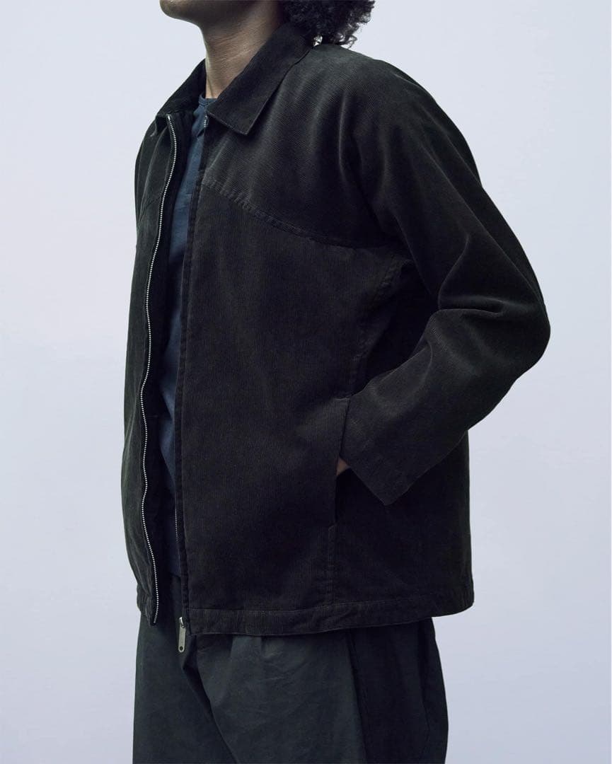 最終価格 POSTALCO ジップアップジャケット オーガニックコーデュロイ