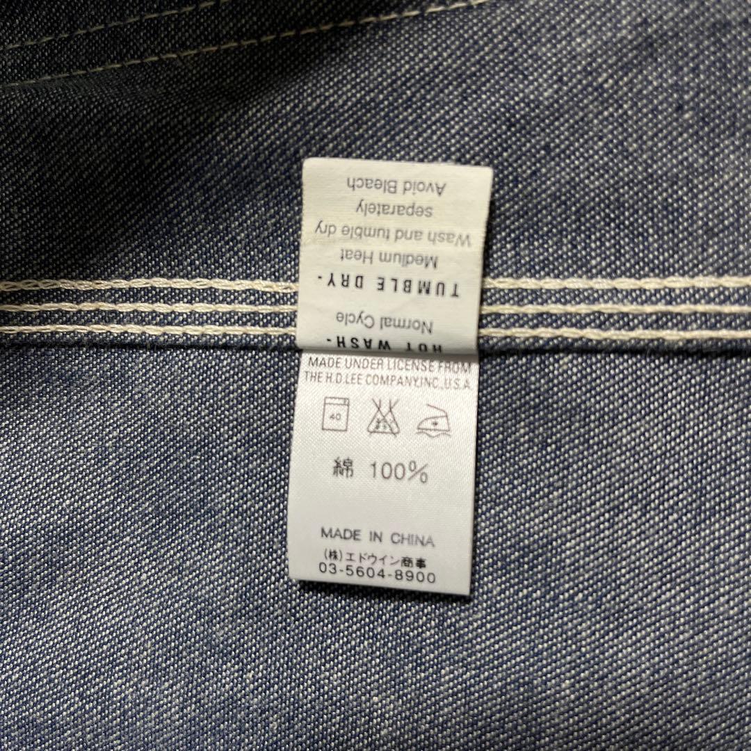 lee 91-j ハウスタグ　ユニオンメイド　復刻　カバーオール　濃紺　2412
