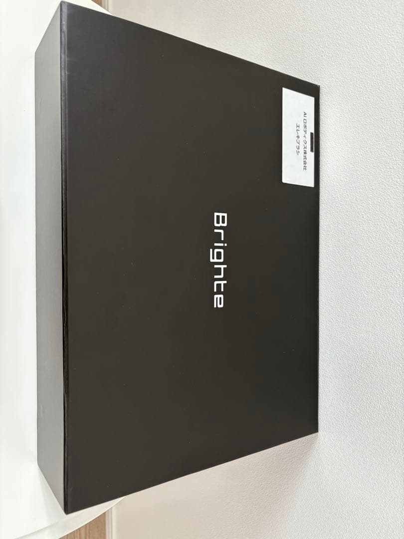 【新品・未開封】Brighte エレキブラシ(ポーチ/ローション/ターバン付)