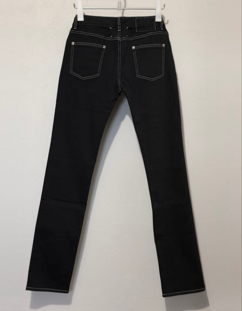 メゾンマルジェラ　ブラックデニム 30