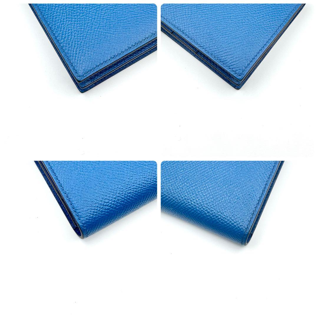 【極美品】HERMES エルメス ベアンスフレ エプソン C刻印 マチ付き