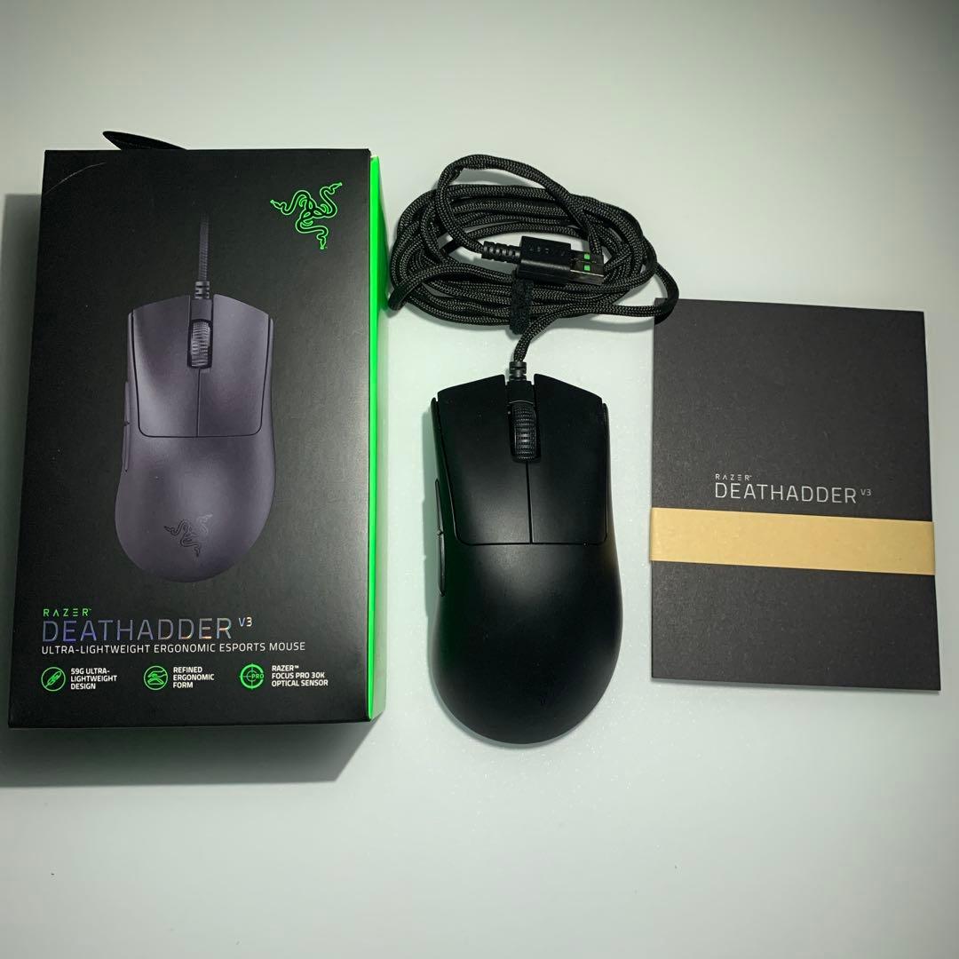 Razer DEATHADDER V3 ゲーミングマウス 本体