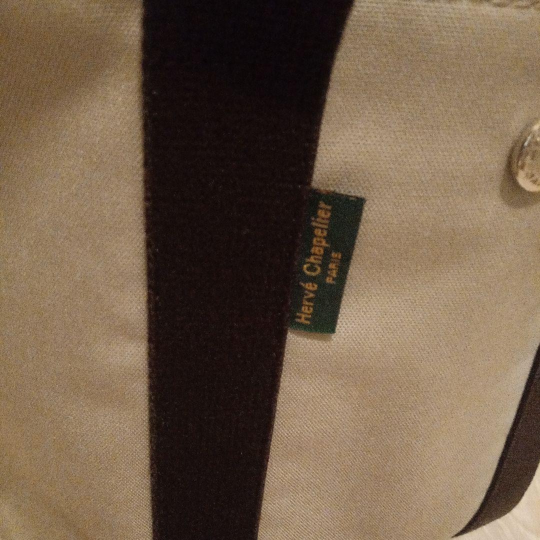 Hervé Chapelier トートバッグ グレー ブラウン