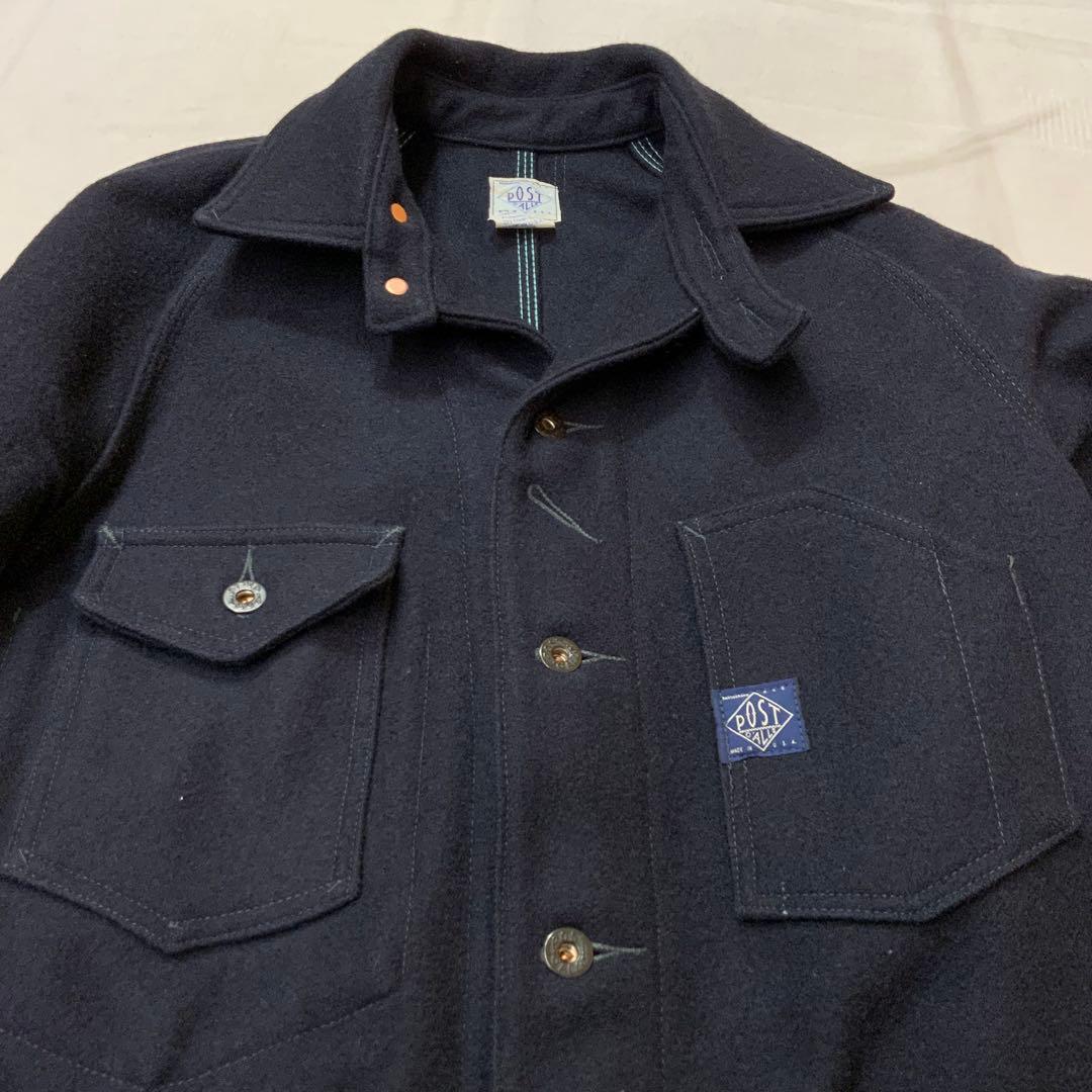 専用A/W ポストオーバーオールズ ウール カバーオール S