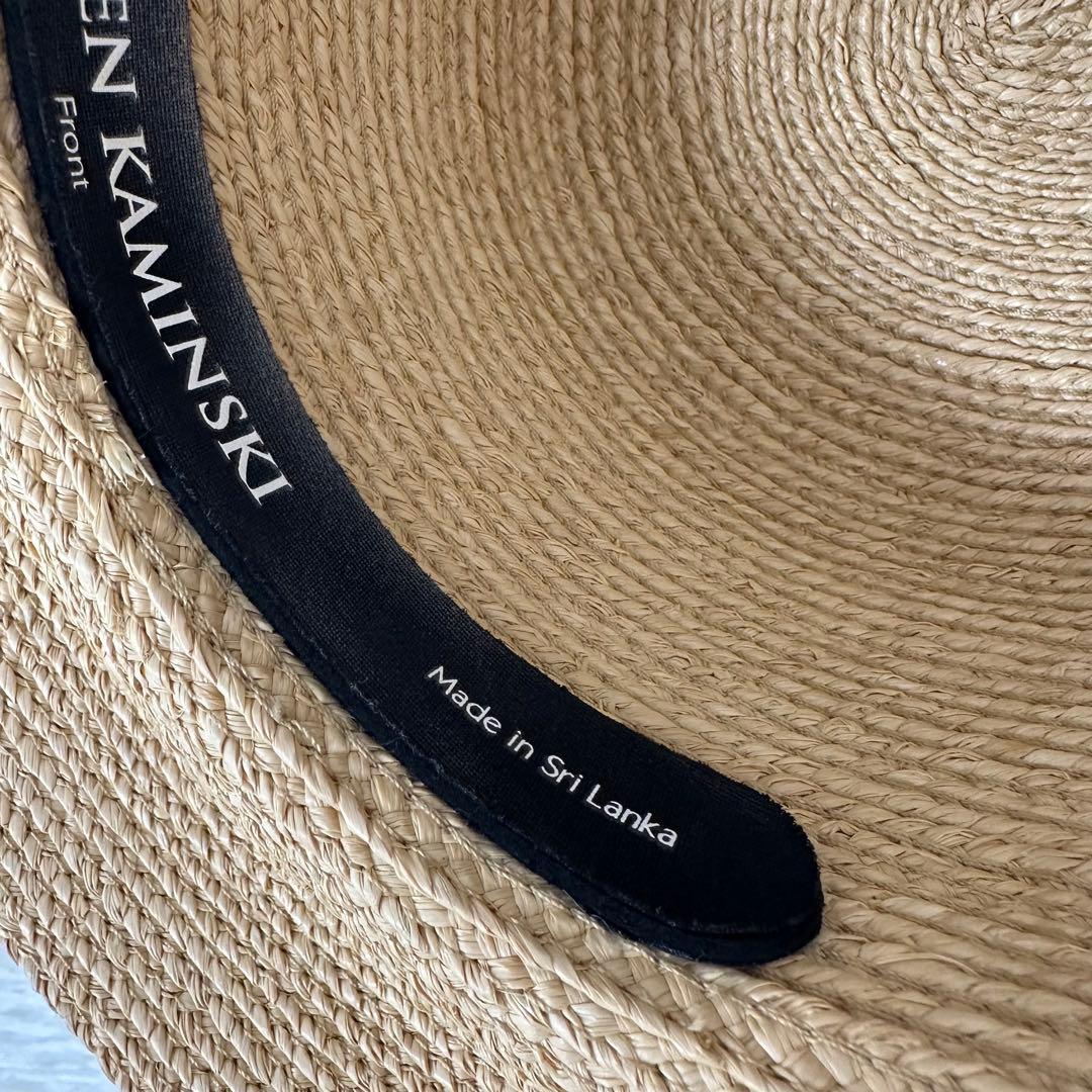【美品】ヘレンカミンスキー 麦わら帽子 NEW PORT SB