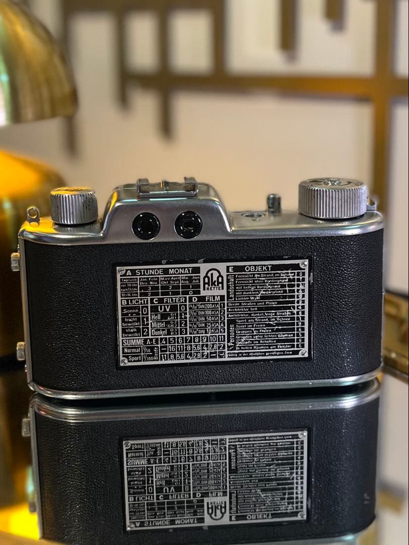 AKA RETTE ビジュ良しカメラ 画角切替 革ケース付