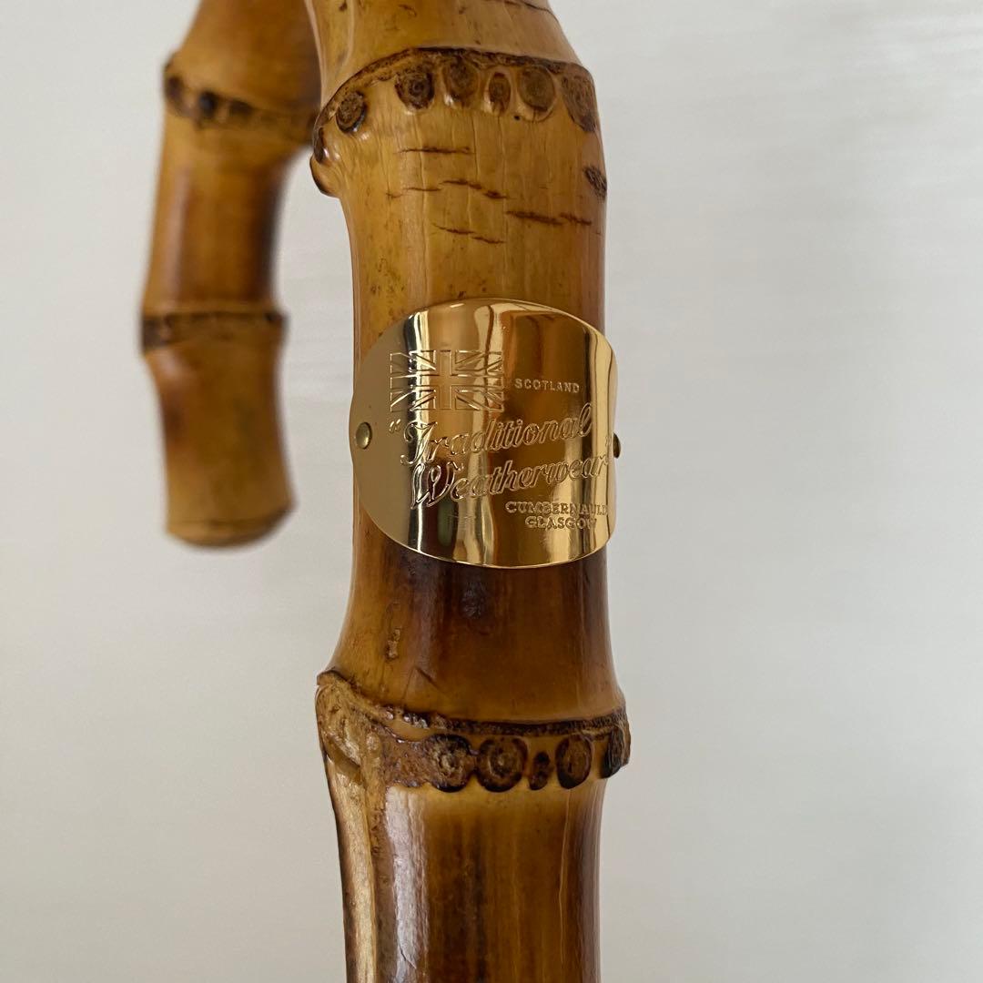 トラディショナルウェザーウェア アンブレラバンブー 晴雨兼用傘 長傘