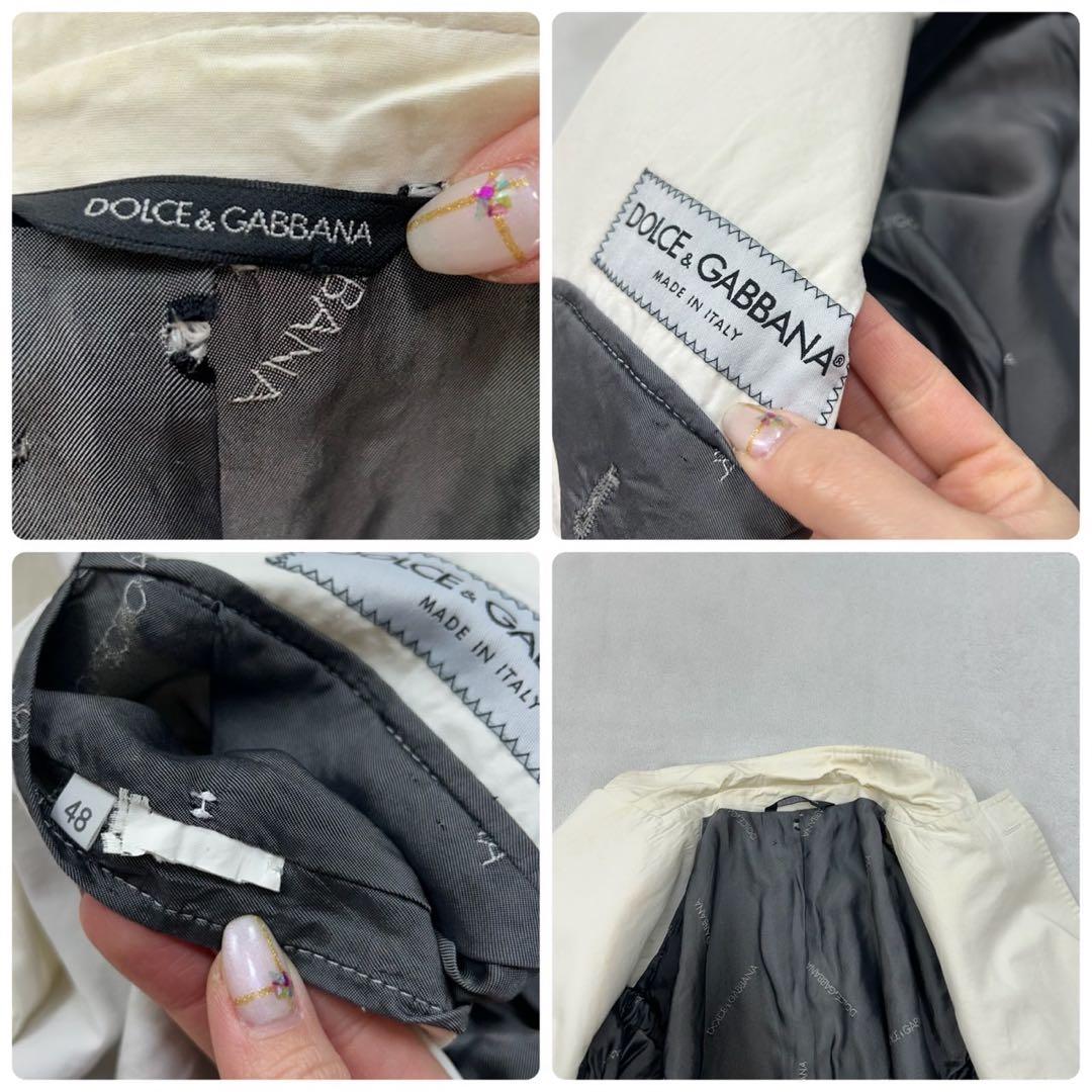 F355 M 48 ドルチェアンドガッパーナ シングル スーツ 上下 メンズ