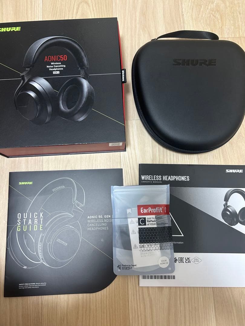 Shure シュア AONIC 50 GEN2ワイヤレス・ノイズキャンセリング