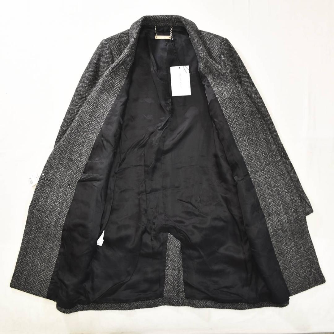 【高級】 【新品】 マダム ア パリ アルパカ混 ウールコート 通勤 オフィス♪