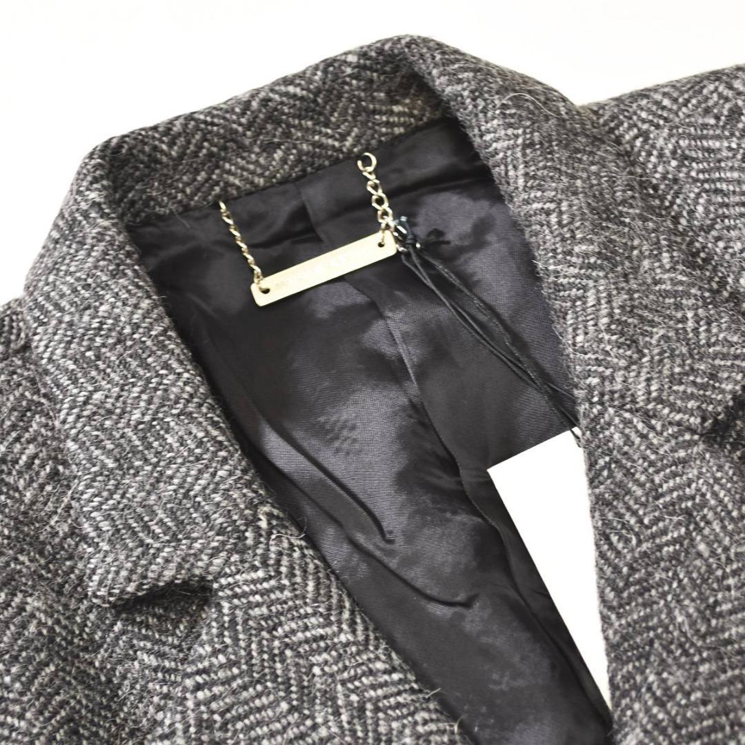 【高級】 【新品】 マダム ア パリ アルパカ混 ウールコート 通勤 オフィス♪