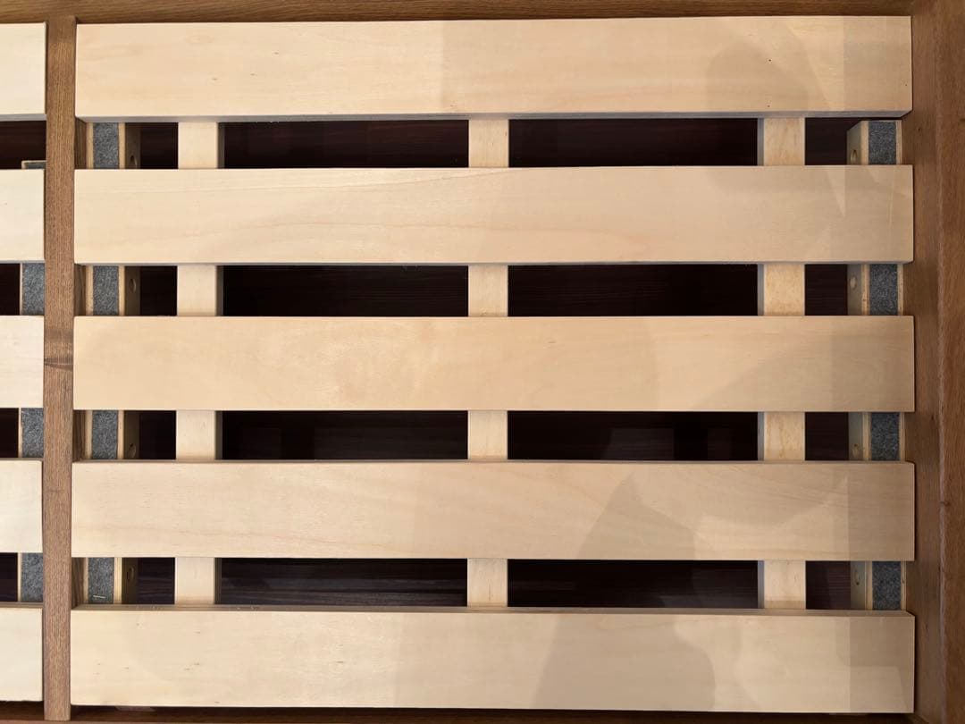 2人掛け　デザイナーズ　木枠ソファ