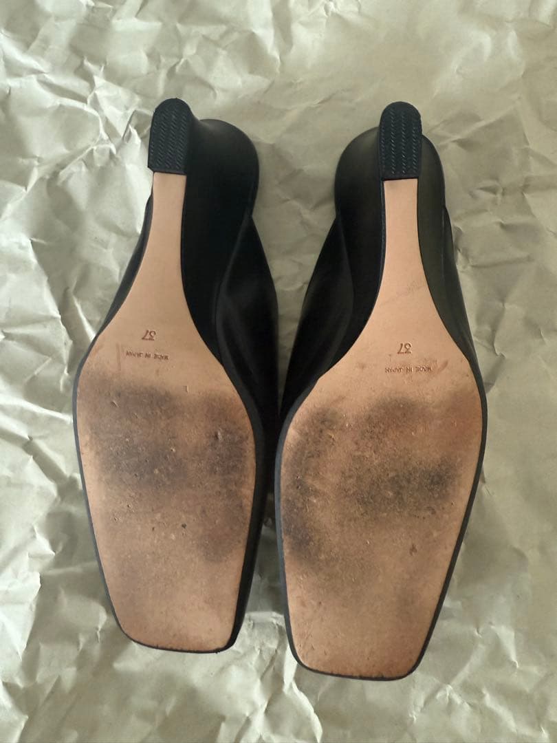 【美品】現行品 デミルクスビームス レザーミュール