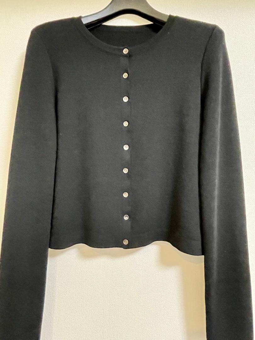 フォクシー　カーディガン　 エブリデイ　カーディガン 38 ブラック