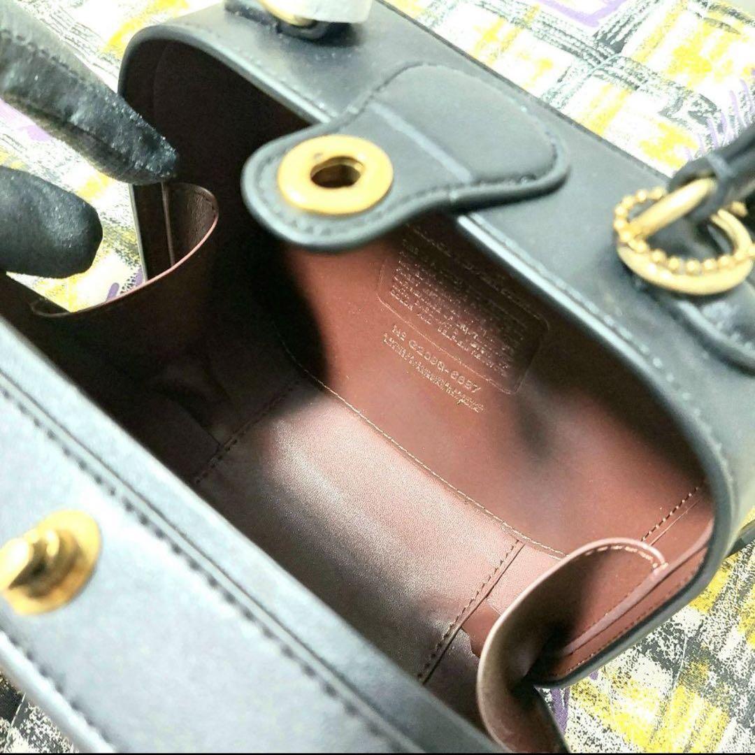 【ほぼ未使用】コーチ バスキア バナナ 2way レザー ショルダー バッグ