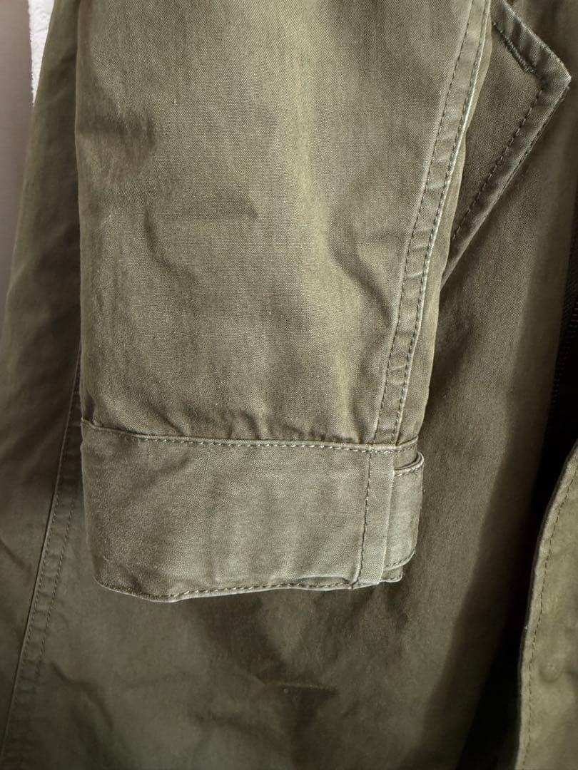 FRED PERRY フレッドペリー　長袖ライナー付き　モッズコート ファー