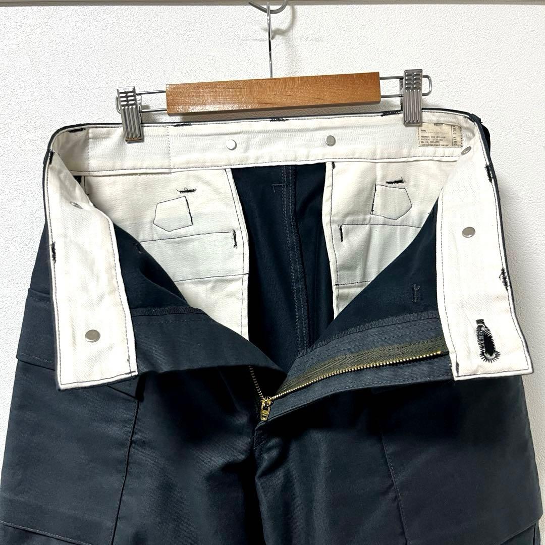 《PABLO VINCI》Oiled Chino Pants M Navy