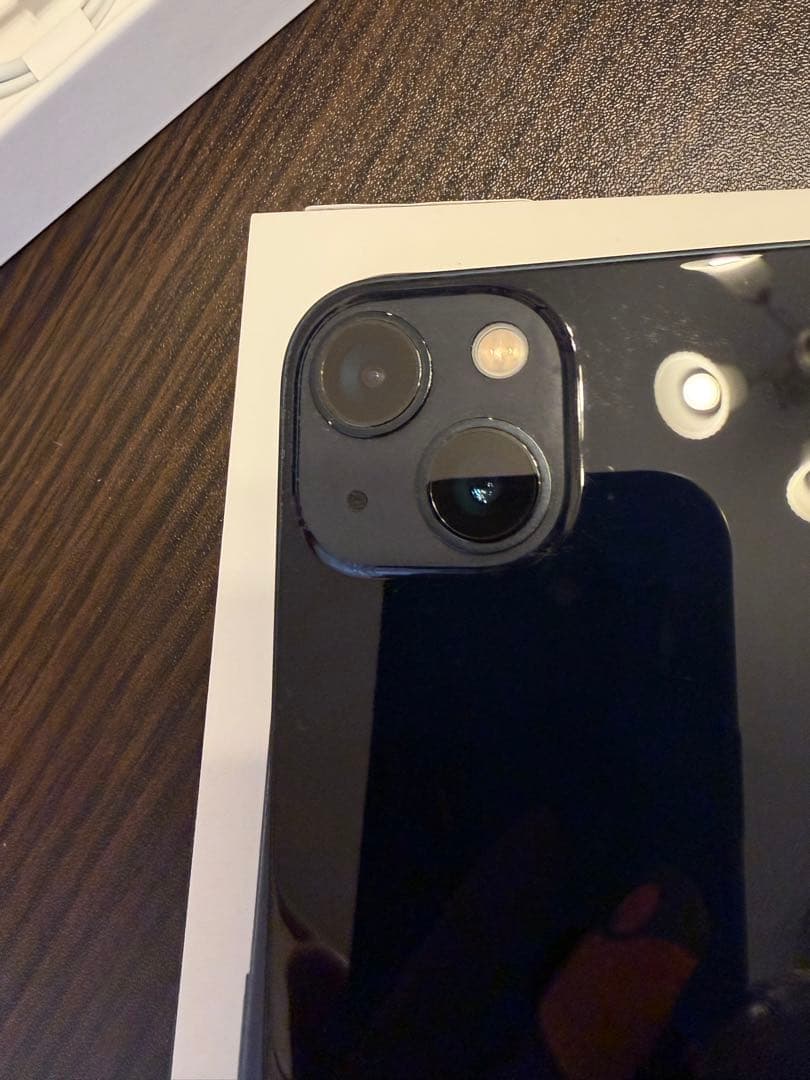 Apple iPhone 13 ミッドナイト 充電ケーブル付き