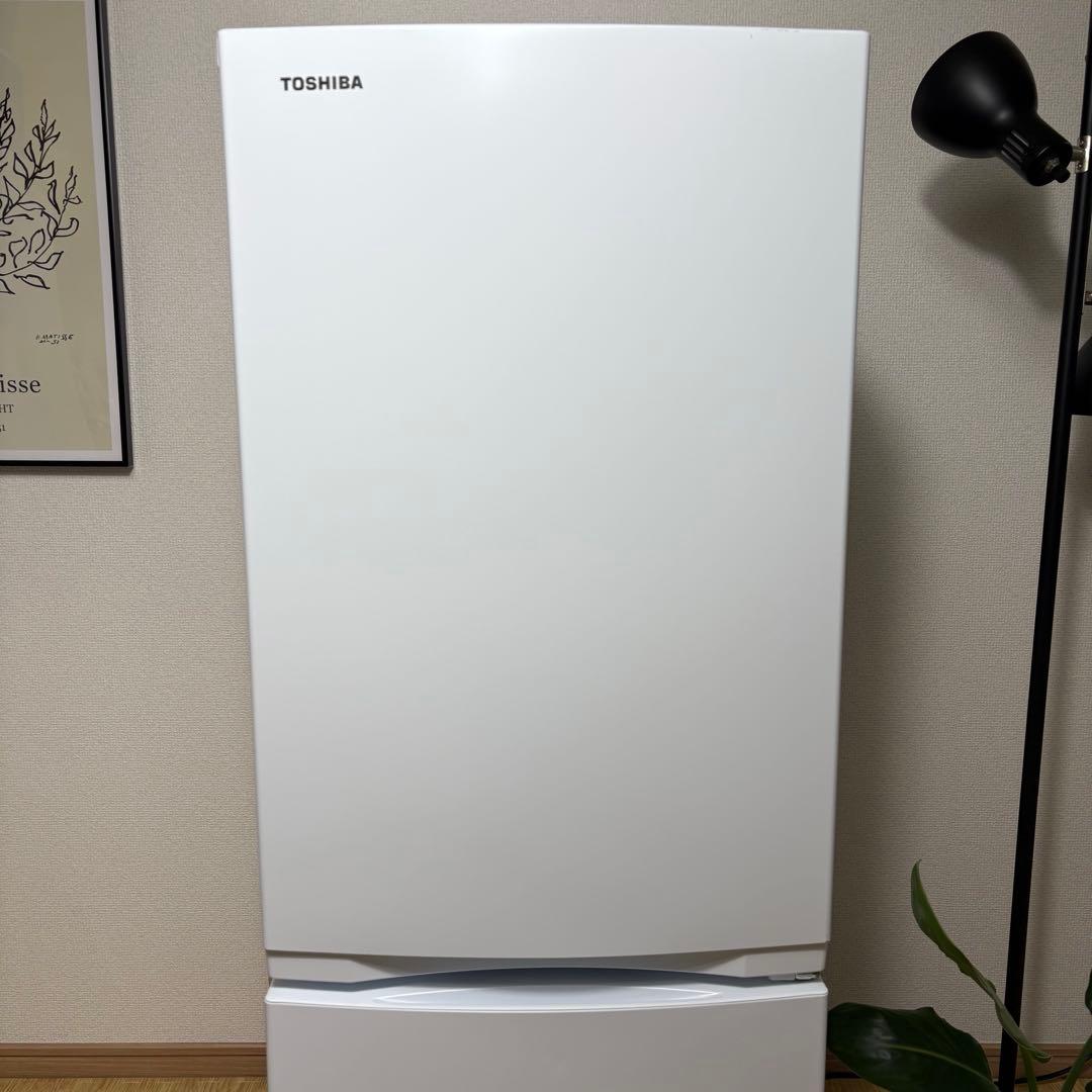 2023年 冷蔵庫 一人暮らし 単身用 小型 3ヶ月保証付 送料無料 東芝 美品