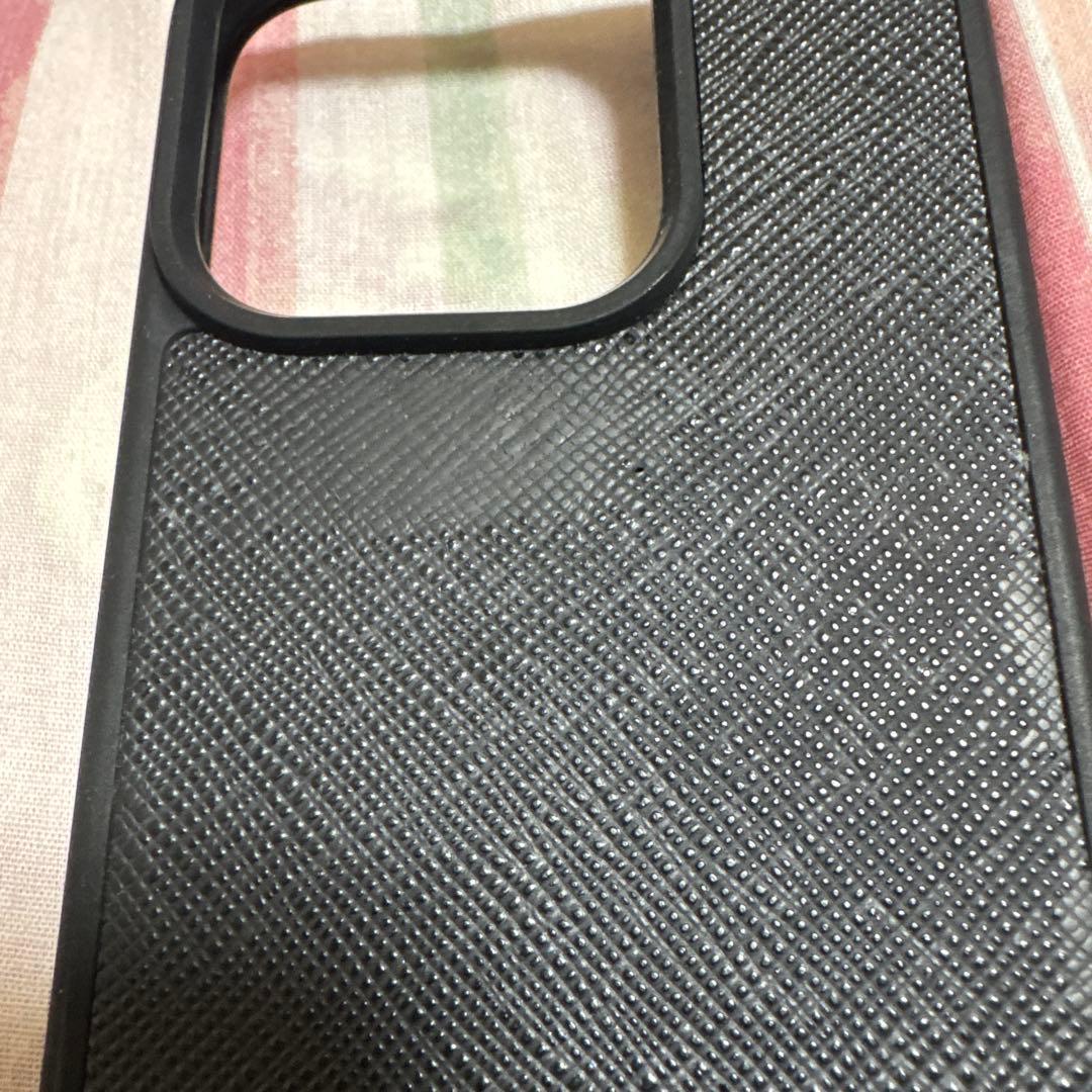 PRADA ブラック iPhone15pro用ケース