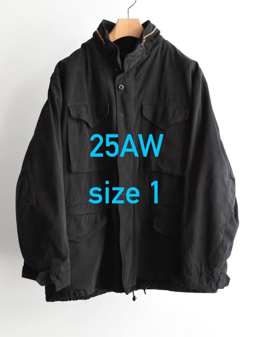 新品未使用 comoli 25aw M65 製品染 サイズ1