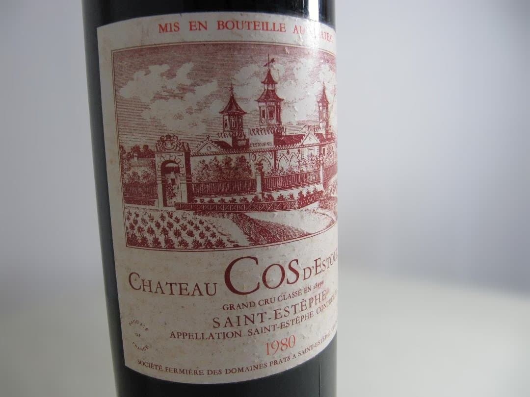 シャトー　コス　デストゥルネル 1980 年　赤ワイン　750ml