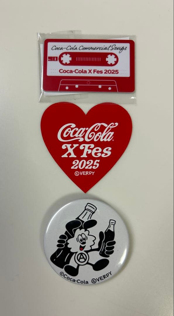 【おまけ付】Coca-Cola X fes 2025 ボトル 非売品 verdy