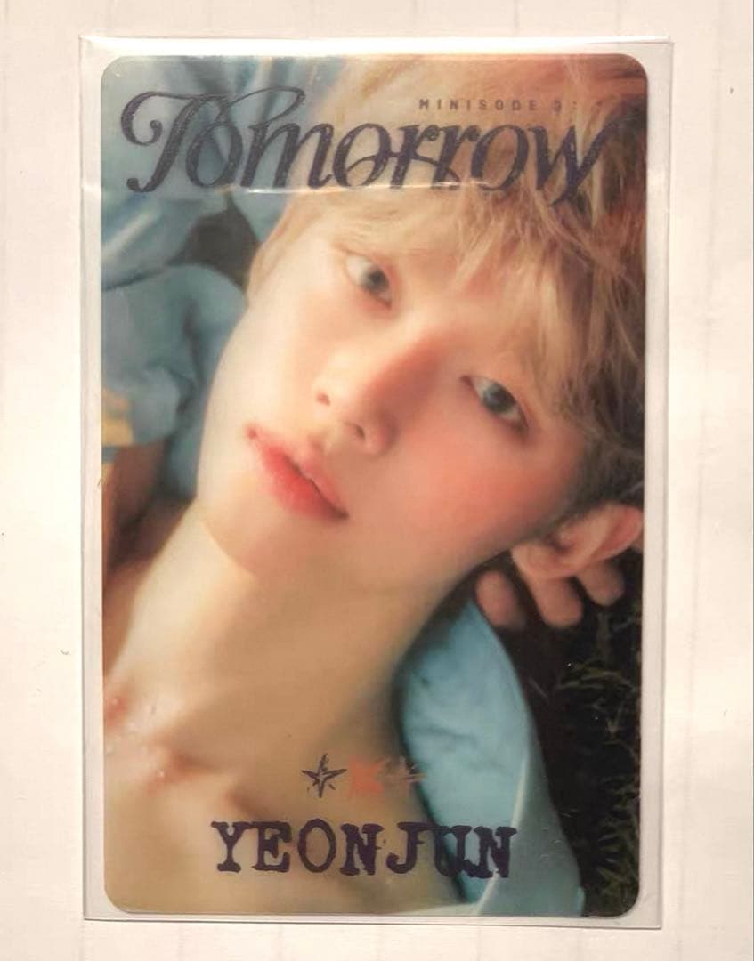 TXT ヨンジュン mini6 kpopmerch shopee タイ透明トレカ