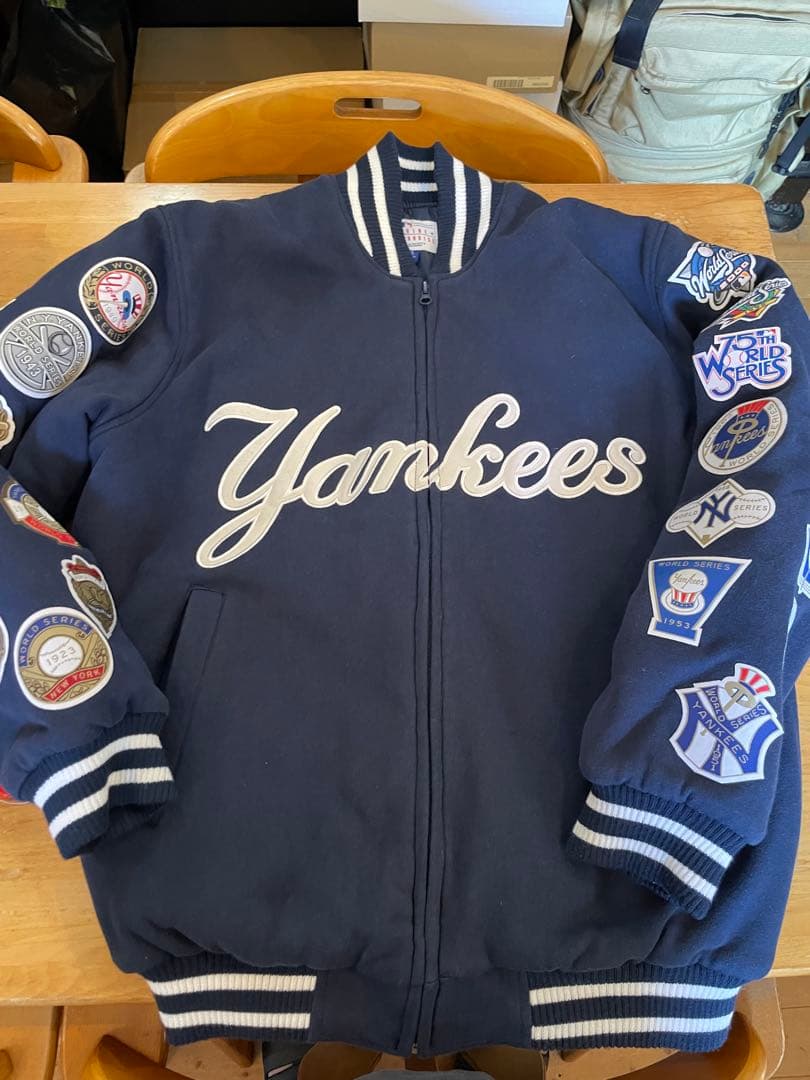 ニューヨークヤンキース　ワールドシリーズ スタジャン M 26回記念ジャケット