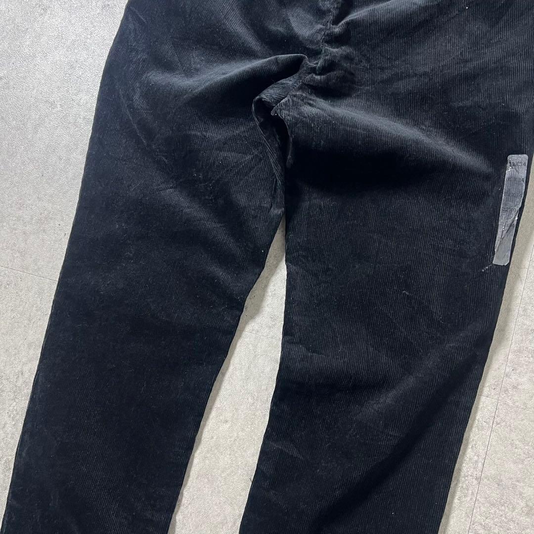 新品 Polo Ralph Lauren コーデュロイパンツ 黒 32/34