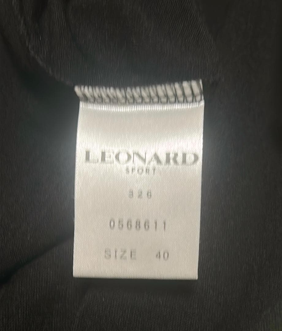 ⭐︎LEONARD SPORT⭐︎ タートルネック長袖チュニック サイズ40