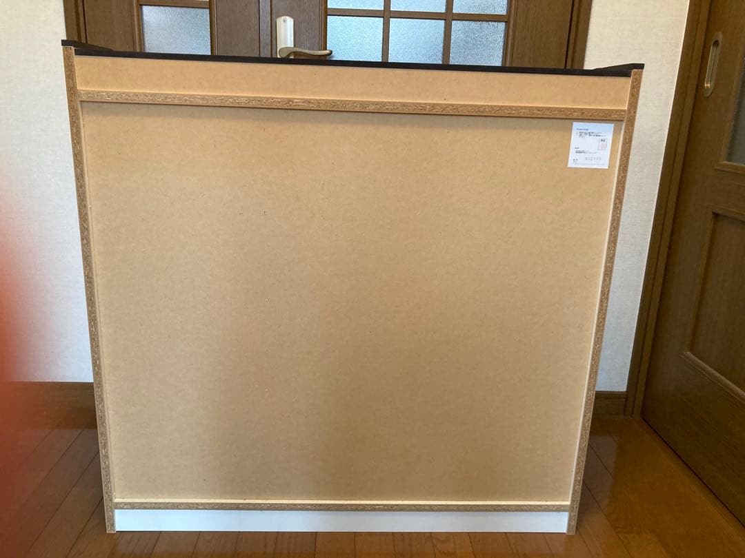 オープンシェルフ 本棚 ホワイト ダークブラウン