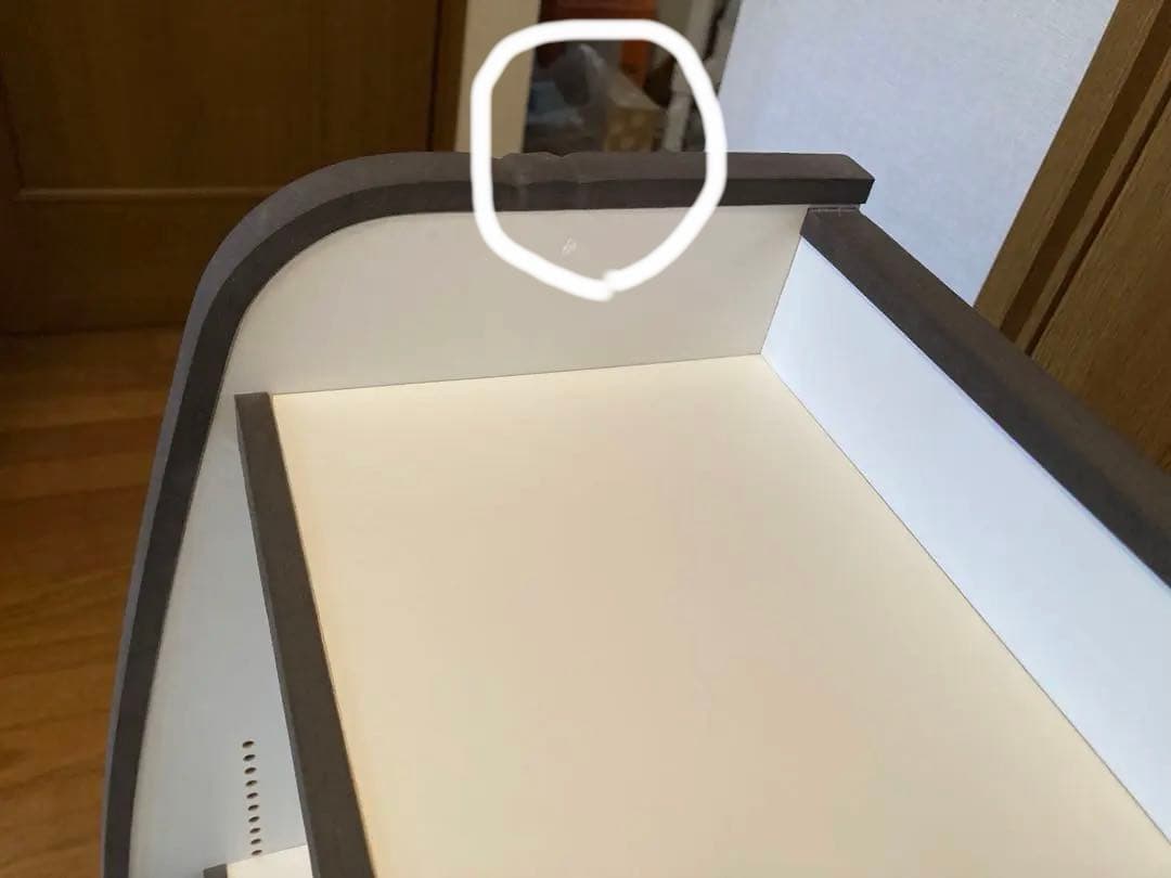 オープンシェルフ 本棚 ホワイト ダークブラウン