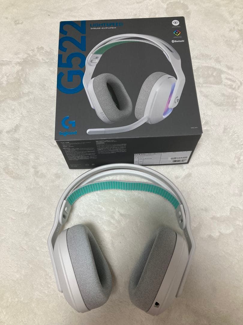 Logicool G522 ワイヤレスゲーミングヘッドセット ホワイト