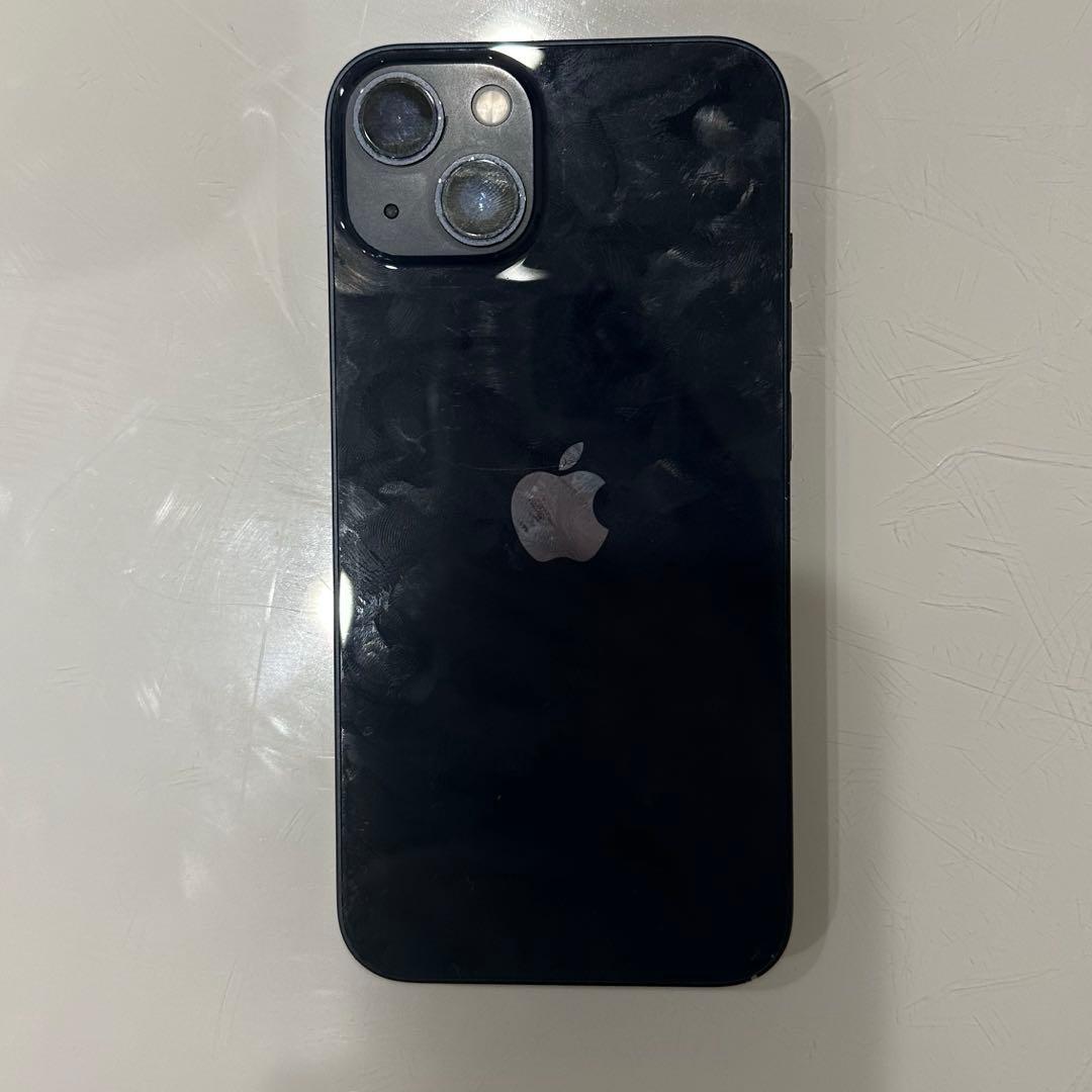Apple iPhone 13 ミッドナイト　本体 ひび割れあり