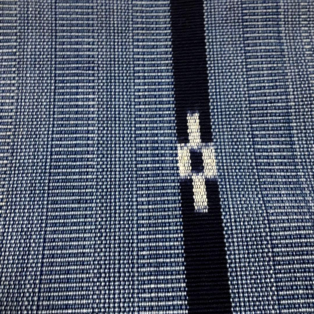 a840 綿 ミンサー 半幅帯 着物