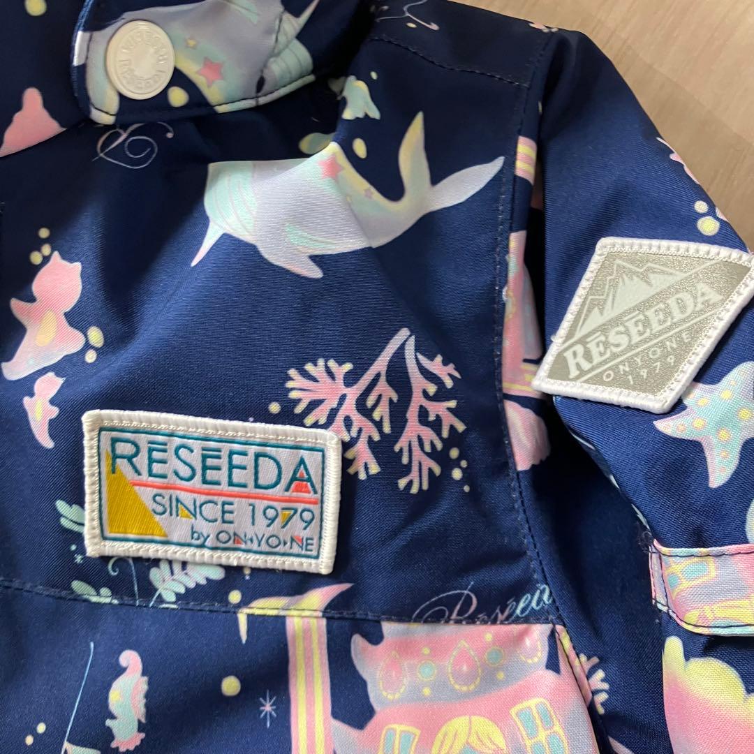 13E✨新品✨RESSEDA✨スキーウェア 上下セット キッズ110