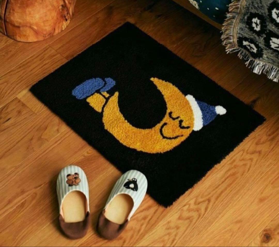 完売品　DAISUKE KONDO×unicoラグマット　ツキ　MOON 月