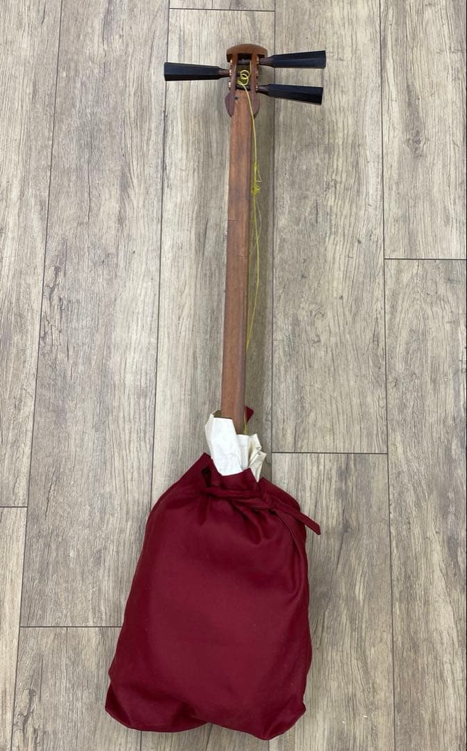 津軽　三味線　全長105㎝　タエオ　東な７-0209③