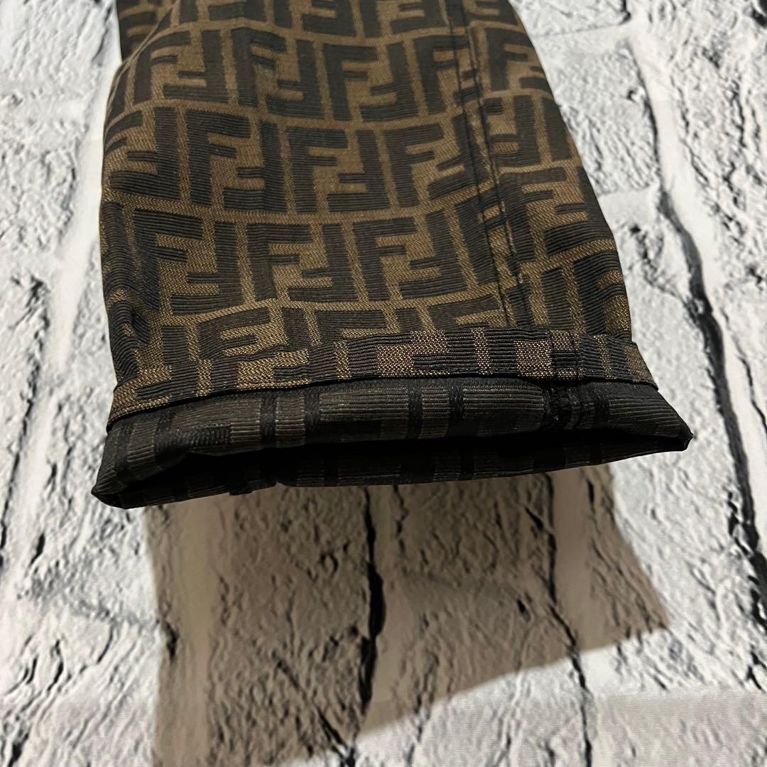 【美品】FENDI フェンディ ズッカ柄 パンツ ボトムス ジャガード 30 M