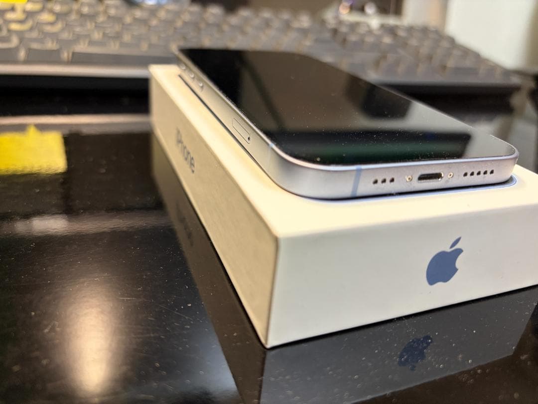 iPhone 14 128GB ブルー 中古美品 バッテリー 92%