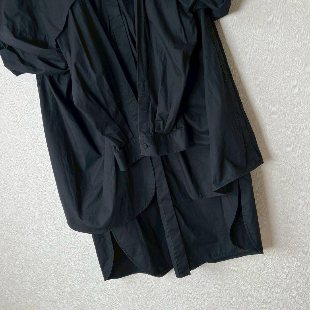 ENFOLD SOMELOS リコンストラクションチュニック ブラック